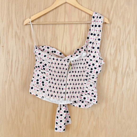 Maeve by Anthropologie Bow-Tie One-Shoulder Tank - Picture 8 of 14